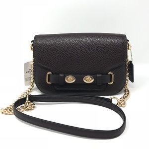COACH Blake 20 Pebble Leather Cross Body Bag